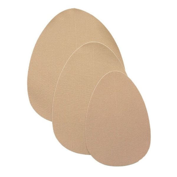 BYE BRA ALMOHADILLAS PARA LEVANTAMIENTO DE PECHO + 3 PARES DE TAPAS DE COPAS DE SATÉN - BEIGE TALLA DF BEIGE/CREMA TALLA DF - Imagen 4