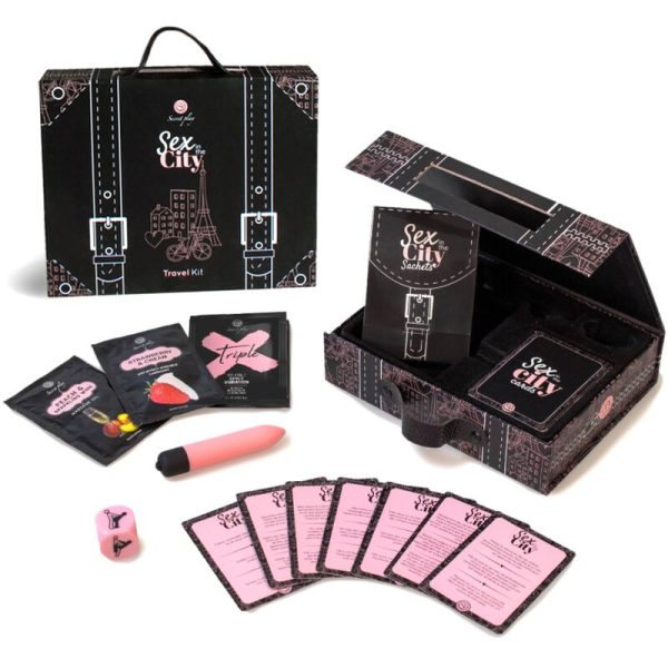 SECRETPLAY - KIT DE VIAJE SEXO EN LA CIUDAD (ES/EN/DE/FR/NL/PT) - Imagen 2