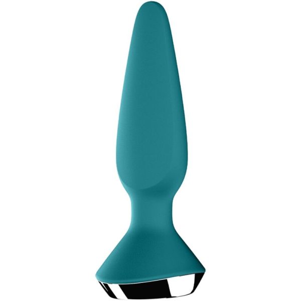 SATISFYER PLUG ILICIOUS 1 PLUG VIBRADOR - VERDE - Imagen 2