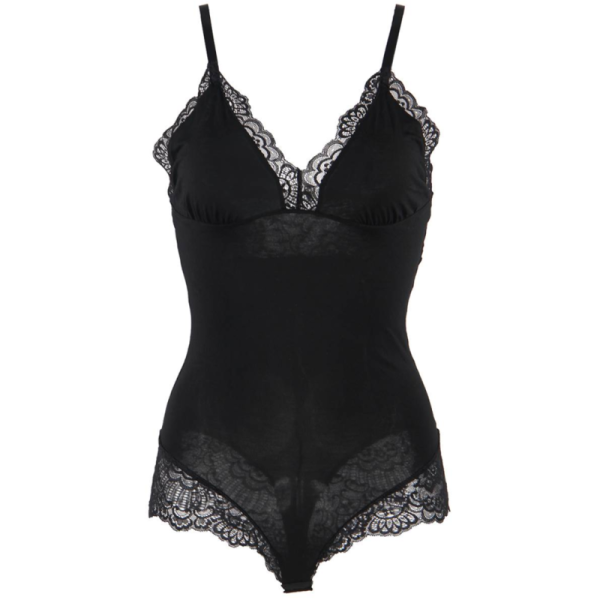 QUEEN LINGERIE ENCAJE SEXY TEDDY TALLA GRANDE - Imagen 9