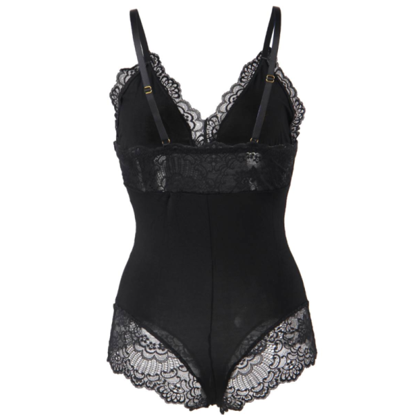 QUEEN LINGERIE ENCAJE SEXY TEDDY TALLA GRANDE - Imagen 13