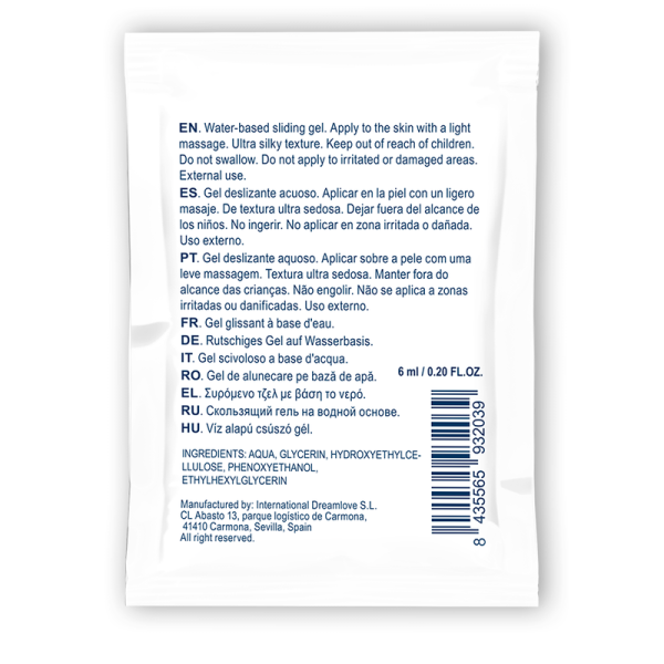 WATERFEEL - GEL DESLIZANTE NEUTRO A BASE DE AGUA 6 ML - Imagen 3