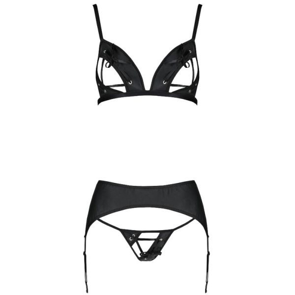 CONJUNTO PASSION MILEY PIEL ECO L/XL - Imagen 4