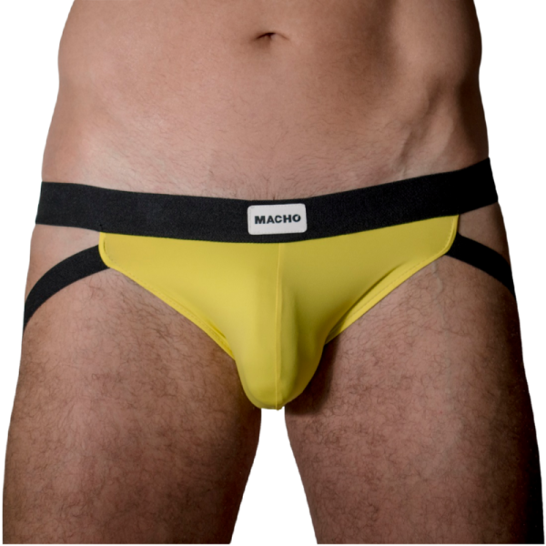 JOCKSTRAP MASCULINO MX22A - AMARILLO L / XL AMARILLO L/XL - Imagen 2