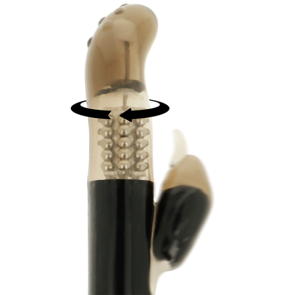 OHMAMA - VIBRADOR ROTADOR CON ESTIMULADOR DEL CLITORAL DELFIN - Imagen 3