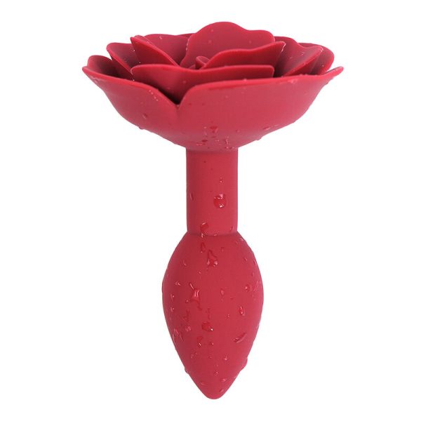 OHMAMA FETISH - PLUG ANAL DE SILICONA ROSA ROSA - Imagen 3