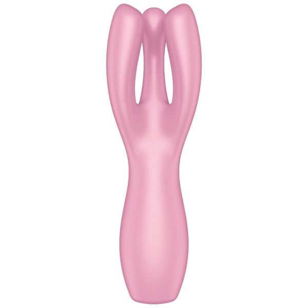 VIBRADOR SATISFYER THREESOME 3 - ROSA - Imagen 3