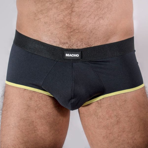 MACHO MS24A SLIP CORTO AMARILLO OSCURO M - Imagen 2