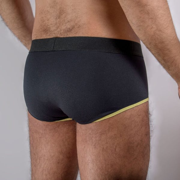 MACHO MS24A SLIP CORTO AMARILLO OSCURO M - Imagen 3