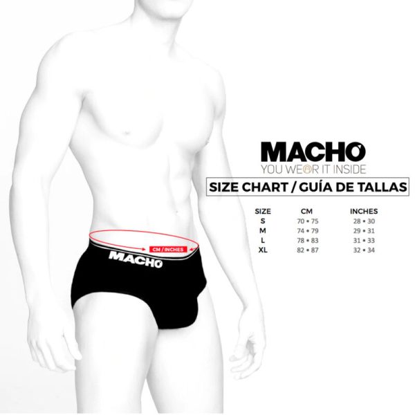 CALZÓN SLIP MASCULINO MS24A AZUL OSCURO S - Imagen 4