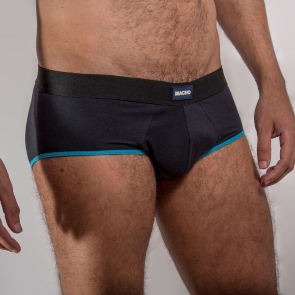 CALZÓN SLIP MASCULINO MS24A AZUL OSCURO S - Imagen 2