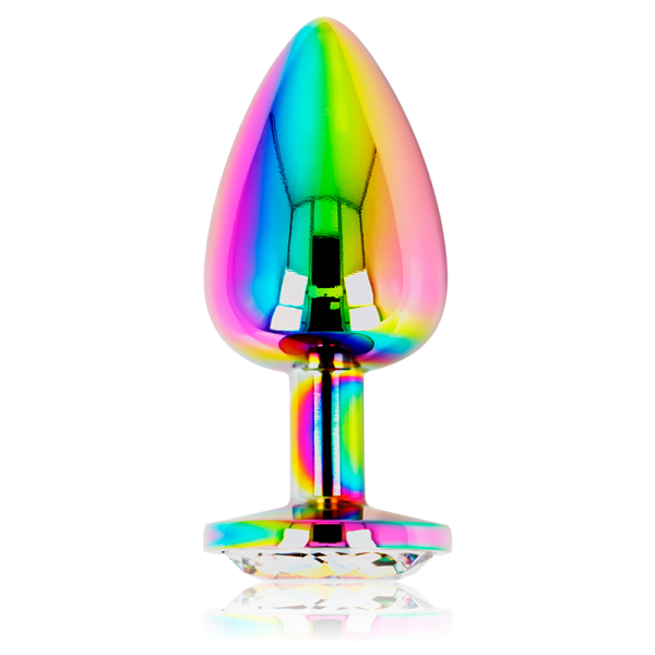 OHMAMA - PLUG ANAL CÍRCULO IRIDISCENTE - TALLA L - Imagen 2