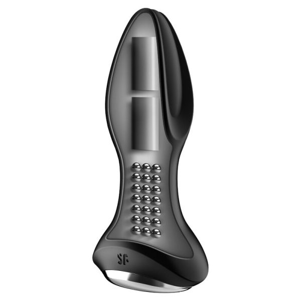 SATISFYER ROTATOR PLUG 2+ APP ENCHUFE VIBRADOR - NEGRO - Imagen 2