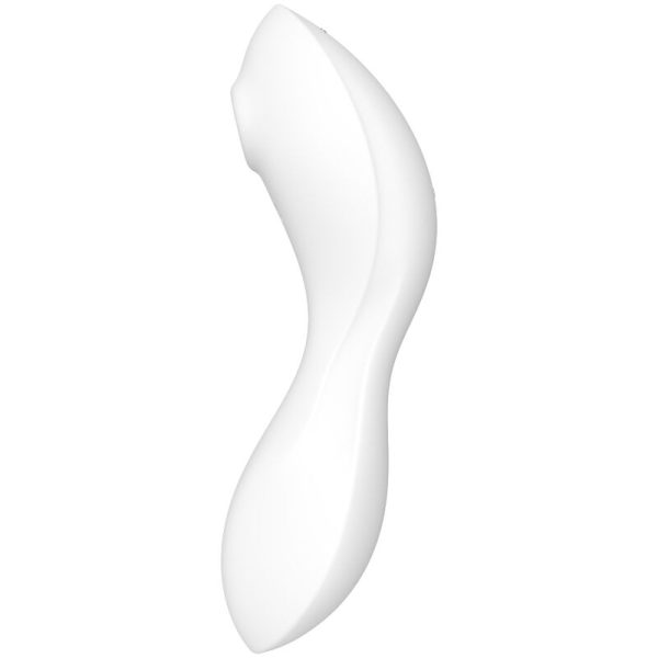 APP VIBRADOR Y ESTIMULADOR DE PULSO DE AIRE SATISFYER CURVY TRINITY 5 - - Imagen 2