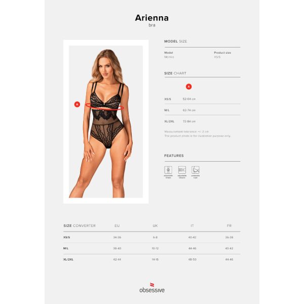 OBSESSIVA - ARIENNA SUJETADOR M/L - Imagen 6