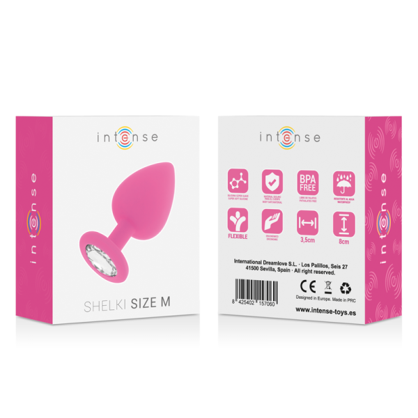 INTENSO SHELKI M PLUG ANAL ROSA CALIENTE - Imagen 6