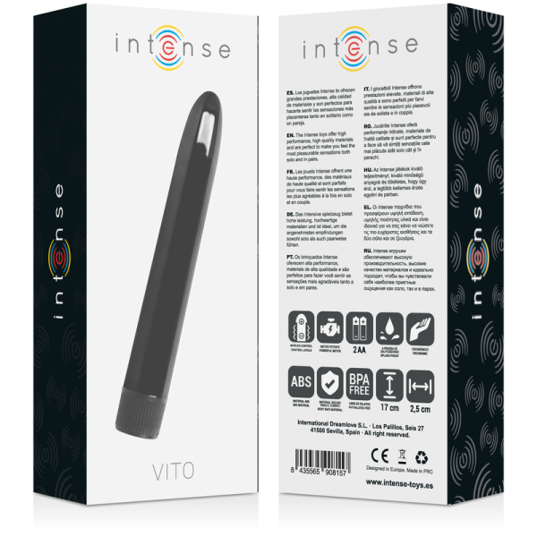 INTENSE VITO VIBRADOR NEGRO - Imagen 4