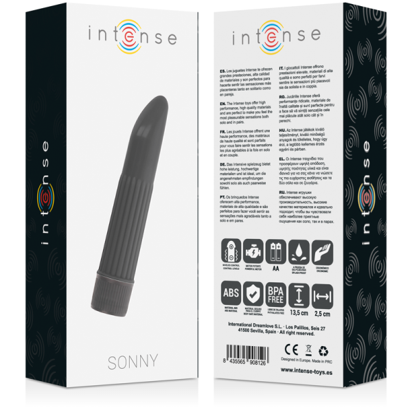 INTENSO SONNY VIBRADOR NEGRO - Imagen 4