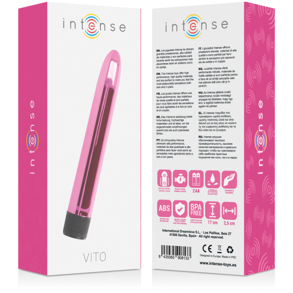 VIBRADOR VITO INTENSO ROSA - Imagen 4