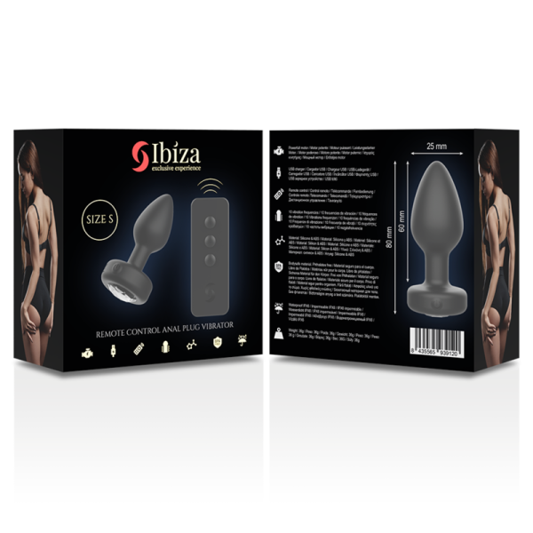 IBIZA - PLUG ANAL CONTROL REMOTO TALLA S - Imagen 10