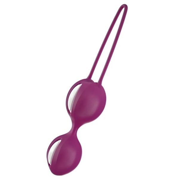 FUN FACTORY - SMARTBALLS DUO BLANCO/UVA - Imagen 2