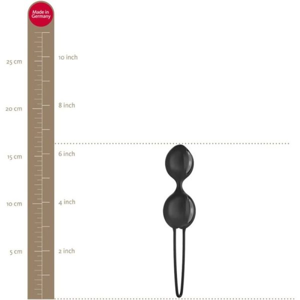 FUN FACTORY - SMARTBALLS DUO GRIS/NEGRO - Imagen 5