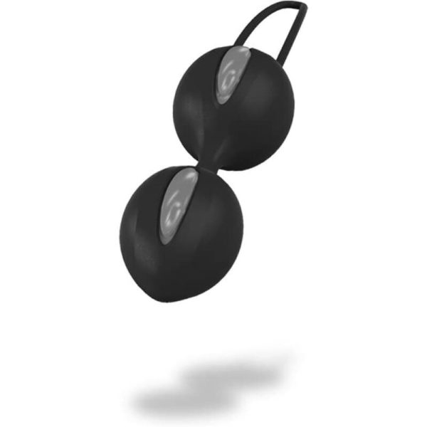 FUN FACTORY - SMARTBALLS DUO GRIS/NEGRO - Imagen 2
