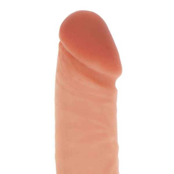 GET REAL - DILDO DE SILICONA DE 20,5 CM CON BOLAS DE PIEL - Imagen 2