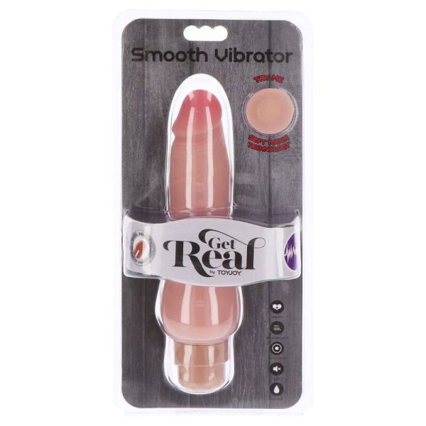 HAZTE REAL - PIEL VIBRADOR SUAVE DE DOBLE DENSIDAD - Imagen 4