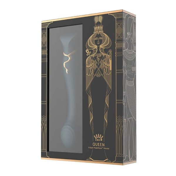 ZALO - VIBRADOR QUEEN G-SPOT PULS WAVE VERDE - Imagen 6
