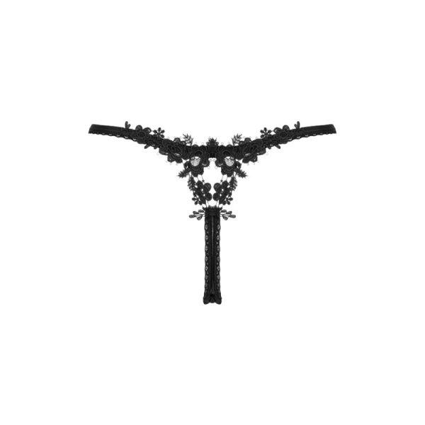 OBSESSIVE - CELIA NOIR TANGA M/L - Imagen 6