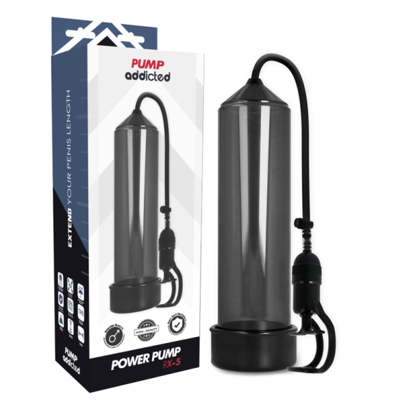 PUMP ADDICTED - RX5 NEGRO NEGRO TALLA 1 - Imagen 2