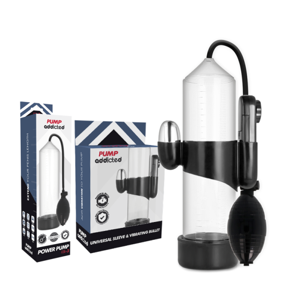 PUMP ADDICTED - VIBRADOR TRANSPARENTE RX3 - Imagen 2