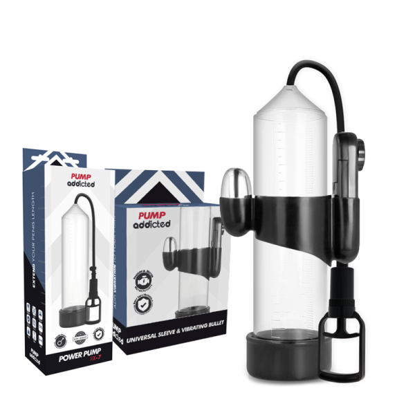 PUMP ADDICTED - VIBRADOR TRANSPARENTE RX7 - Imagen 2
