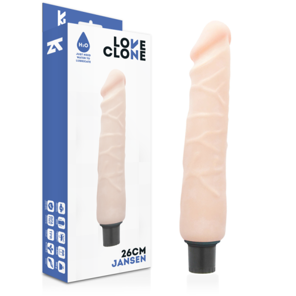 LOVECLONE JANSEN VIBRADOR AUTOLUBRICACIÓN 26CM - Imagen 2