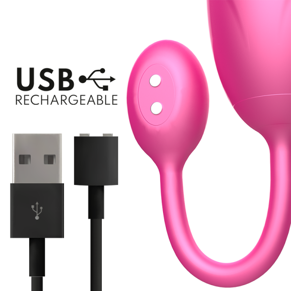 ONINDER - HUEVO VIBRANTE ROSA TOKIO 7,5 X 3,2 CM APP GRATUITA - Imagen 7
