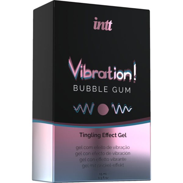 INTT - CHICLE LÍQUIDO VIBRADOR ESTIMULANTE ÍNTIMO POTENTE 15ML - Imagen 3