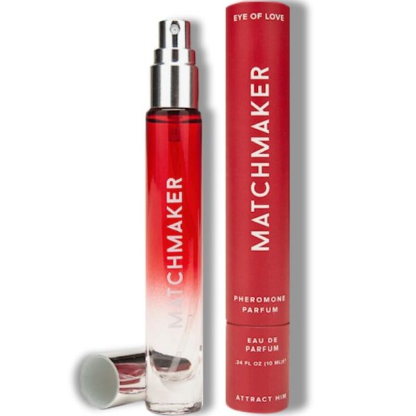 OJO DEL AMOR - PERFUME FEROMONA MATCHMAKER DIAMANTE ROJO ATRAE 10 ML - Imagen 2