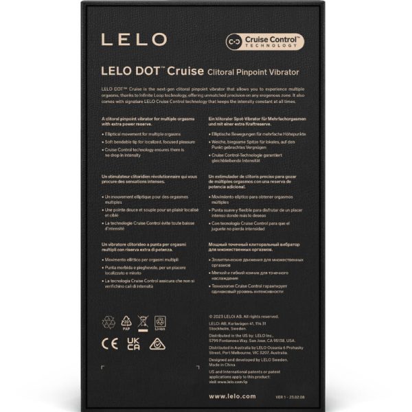 LELO DOT CRUISE ESTIMULADOR DE CLITORAL VERDE CREMA PISTACHO TALLA 1 - Imagen 7