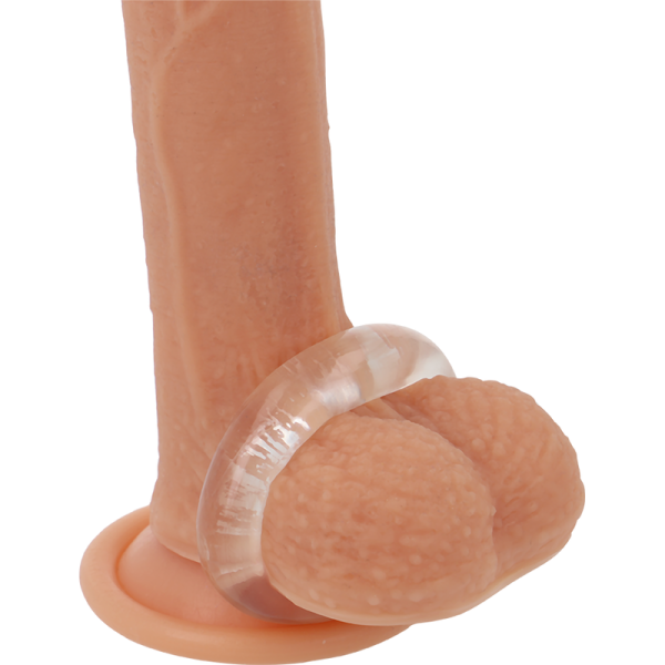 POWERING- ANILLO PARA EL PENE SUPER FLEXIBLE Y RESISTENTE 4.8CM PR05 TRANSPARENTE - Imagen 2