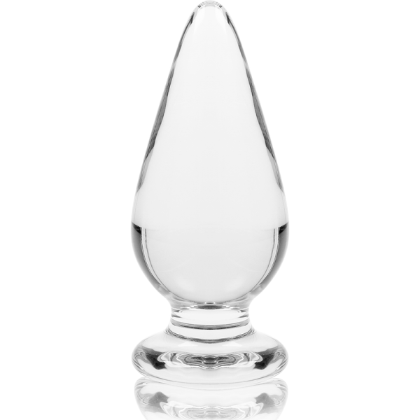 SERIE NEBULA DE IBIZA - MODELO 4 PLUG ANAL CRISTAL BOROSILICATO 11 X 5 CM TRANSPARENTE TRANSPARENTE TAMAÑO 1 - Imagen 3