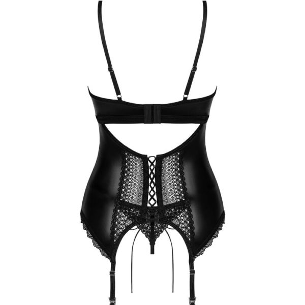 OBSESSIVE - CORSÉ NORIDES Y TANGA M/L - Imagen 6