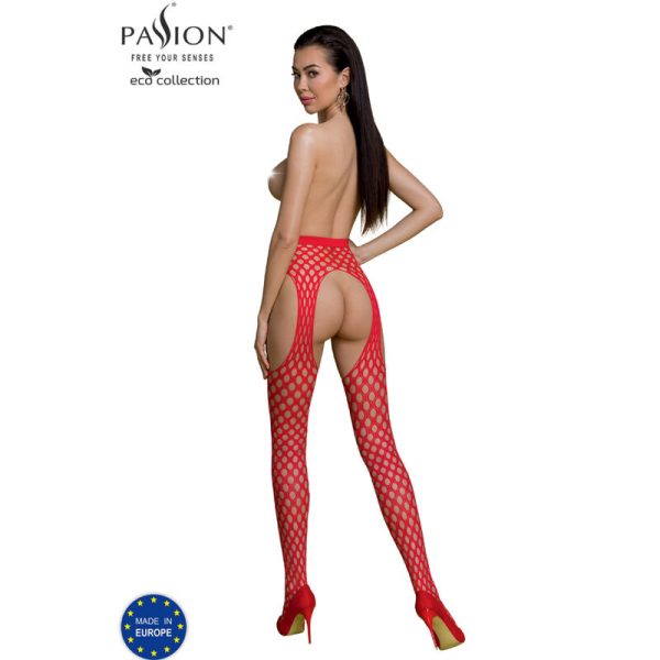PASSION - COLECCIÓN BODYSTOCKING ECO ECO S003 ROJO TALLA ÚNICA - Imagen 2