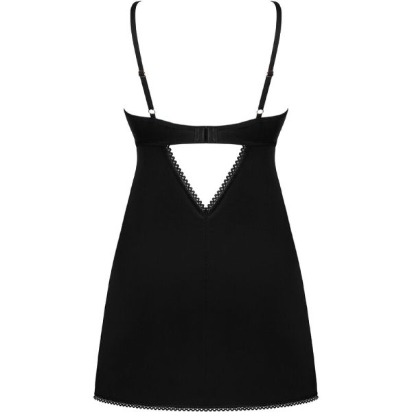 OBSESSIVE - CHEMISE Y TANGA ROSENTY XL/XXL - Imagen 6