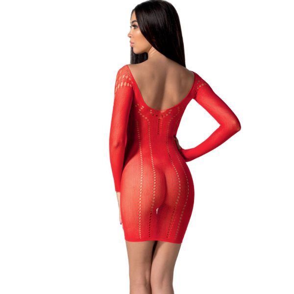 PASSION - BS101 BODYSTOCK ROJO TALLA ÚNICA ROJO TALLA 1 - Imagen 2