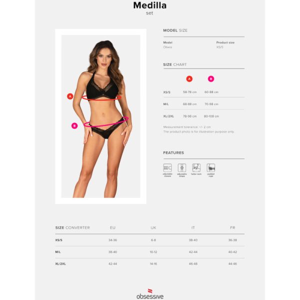 OBSESSIVE - CONJUNTO DOS PIEZAS MEDILLA XS/S - Imagen 7