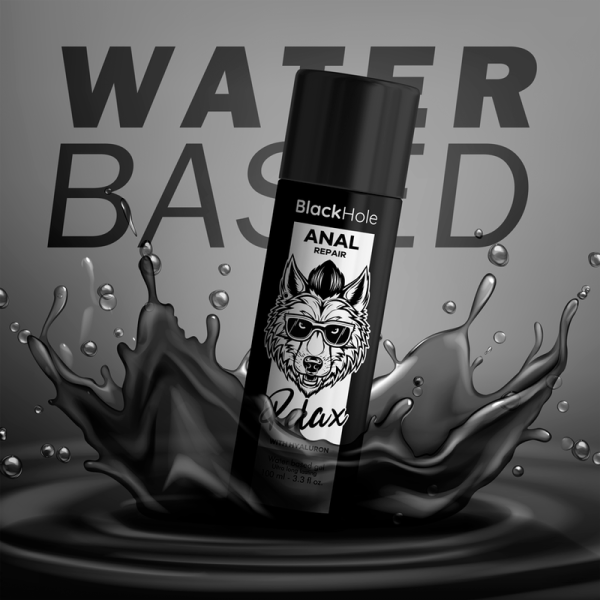 BLACK HOLE - REPARACIÓN RELAX ANAL A BASE DE AGUA CON HIALURÓN 100 ML - Imagen 4