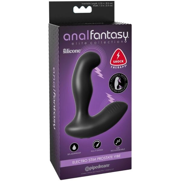 COLECCIÓN ANAL FANTASY ELITE - MASAJEADOR DE PRÓSTATA VIBRADOR ELECTRO STIM - Imagen 4