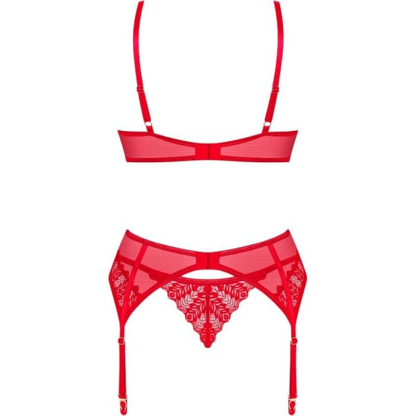 OBSESSIVE - CONJUNTO INGRIDIA ROJO XS/S - Imagen 6