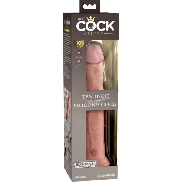 KING COCK ELITE - DILDO REALISTA DE SILICONA 25,4 CM - Imagen 5